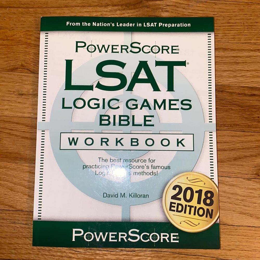 PowerScore LSAT Logic Games Bible Workbook